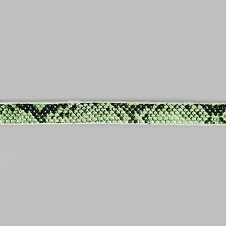 Galon similicuir «python»| 1 - vert clair, 