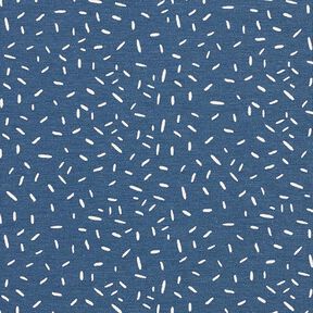 Jersey de coton Confettis – bleu jean, 