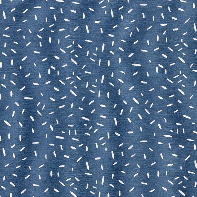 Jersey de coton Confettis – bleu jean,  image number 1