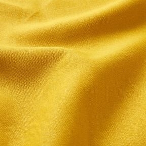 Pur lin lourd Uni – jaune soleil, 