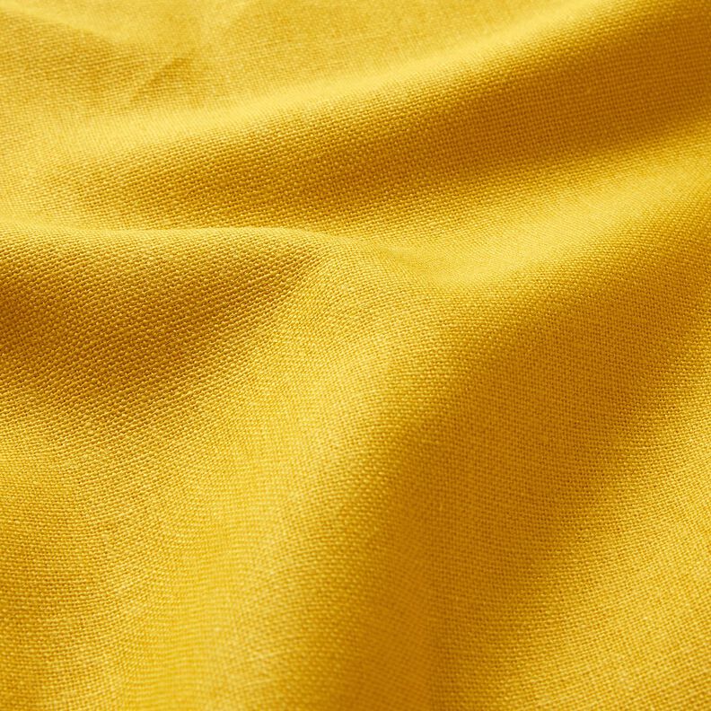 Pur lin lourd Uni – jaune soleil,  image number 2