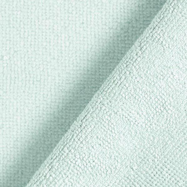 Tissu éponge douillet Bambou Uni – bleu aqua – Échantillon,  image number 5