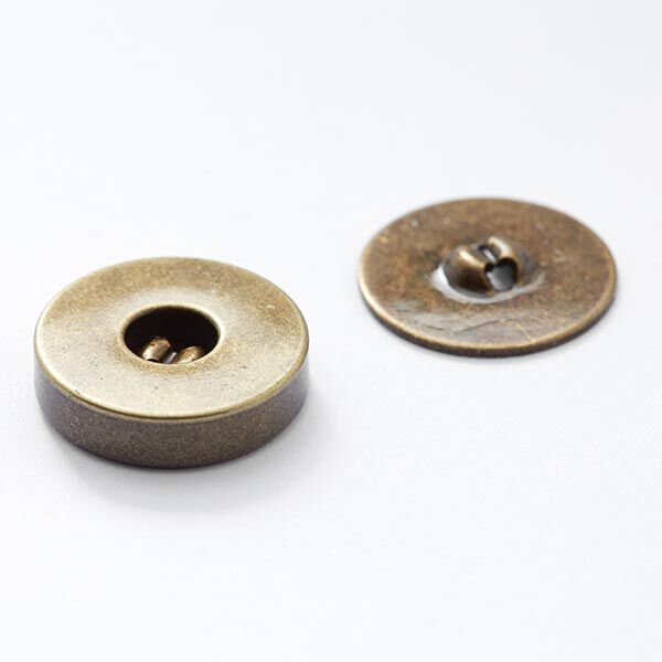 Bouton magnétique [  Ø18 mm ] – or métallique ancien,  image number 1