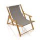 Extérieur Tissu pour chaise longue Uni, 44 cm – gris,  thumbnail number 4