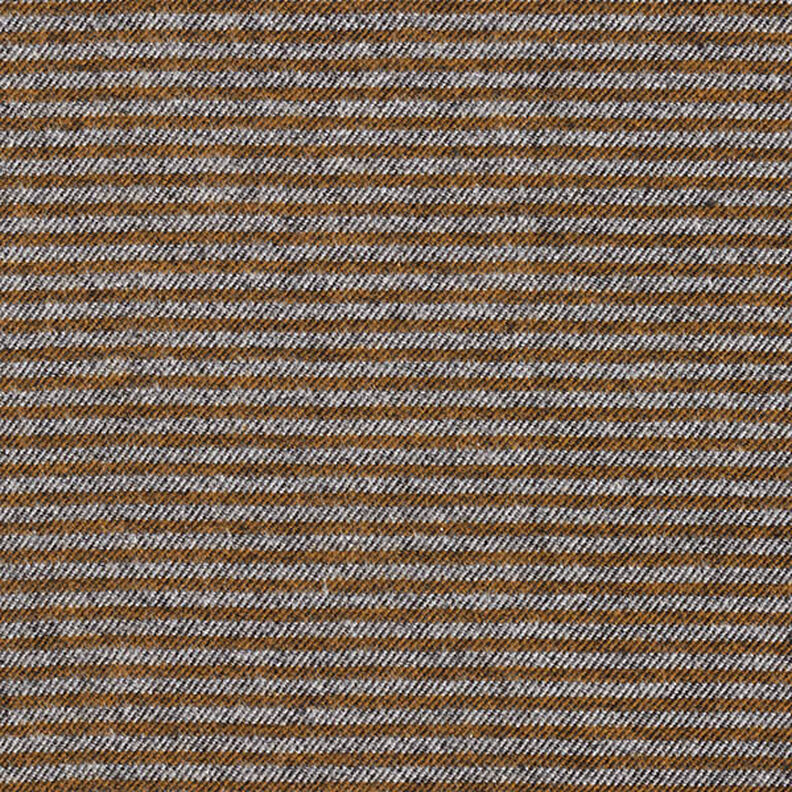 Tissu de pantalon Rayures – caramel/gris,  image number 1