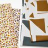 Tissu de décoration Semi-panama Formes abstraites – pin foncé/nature,  thumbnail number 5