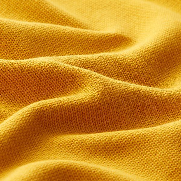 Tissu maille – jaune curry,  image number 2