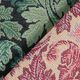 Tissu de décoration Gobelin motif de feuille baroque – vert foncé/roseau,  thumbnail number 4