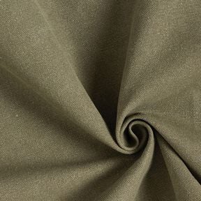 Tissu de décoration Canvas ciré – kaki,  Tissu de décoration Canvas ciré – kaki,