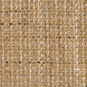 Tissu pour manteau en laine vierge mélangée, chiné – beige foncé, 