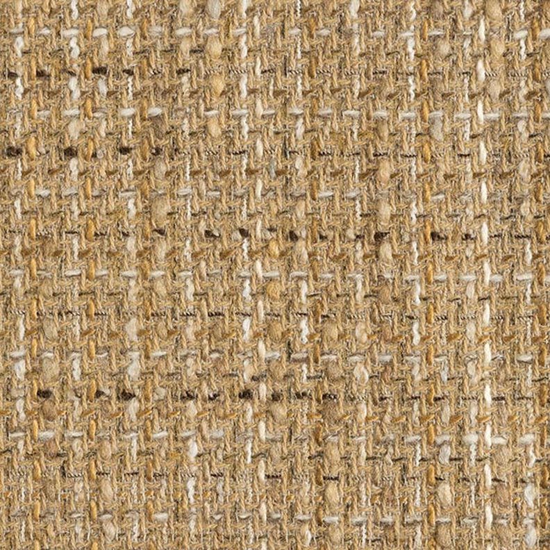 Tissu pour manteau en laine vierge mélangée, chiné – beige foncé,  image number 1