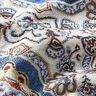 Tissu de décoration Gobelin Mandala oriental – bleu/ivoire,  thumbnail number 2