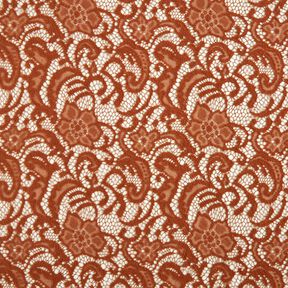 Bouclé Dentelle florale – cuivre, 