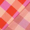 Satin de coton Large Gingham | Nerida Hansen – corail/rose clair,  thumbnail number 4