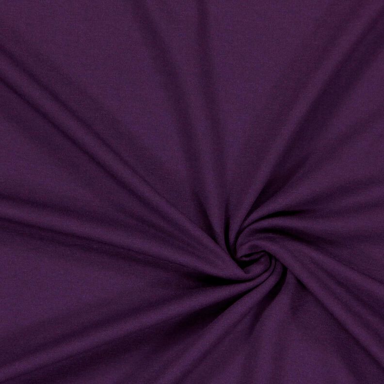 Jersey viscose Médium – prune,  image number 1