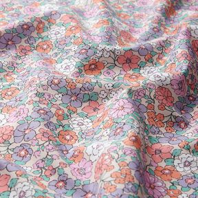 GOTS Popeline coton Prairie fleurie | Poppy Fabrics – nature, 