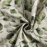 Tissu de décoration Semi-panama feuilles de peuplier – nature/olive foncé,  thumbnail number 3