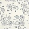 Tissu viscose Tulipes – écru/bleu nuit,  thumbnail number 1