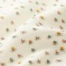 Tissu de coton brillant Fleurs – écru,  thumbnail number 2
