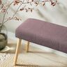 Tissu de revêtement Aspect peau de mouton – gris mauve,  thumbnail number 7
