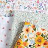 Tissu double gaze de coton Prairie avec papillons Impression numérique | Poppy Fabrics – ivoire,  thumbnail number 5