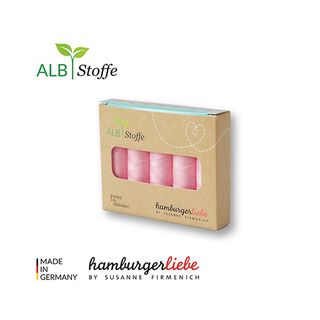 Stitch me Set de fils à coudre [ 5 x 200 m ] | Albstoffe – rose, 