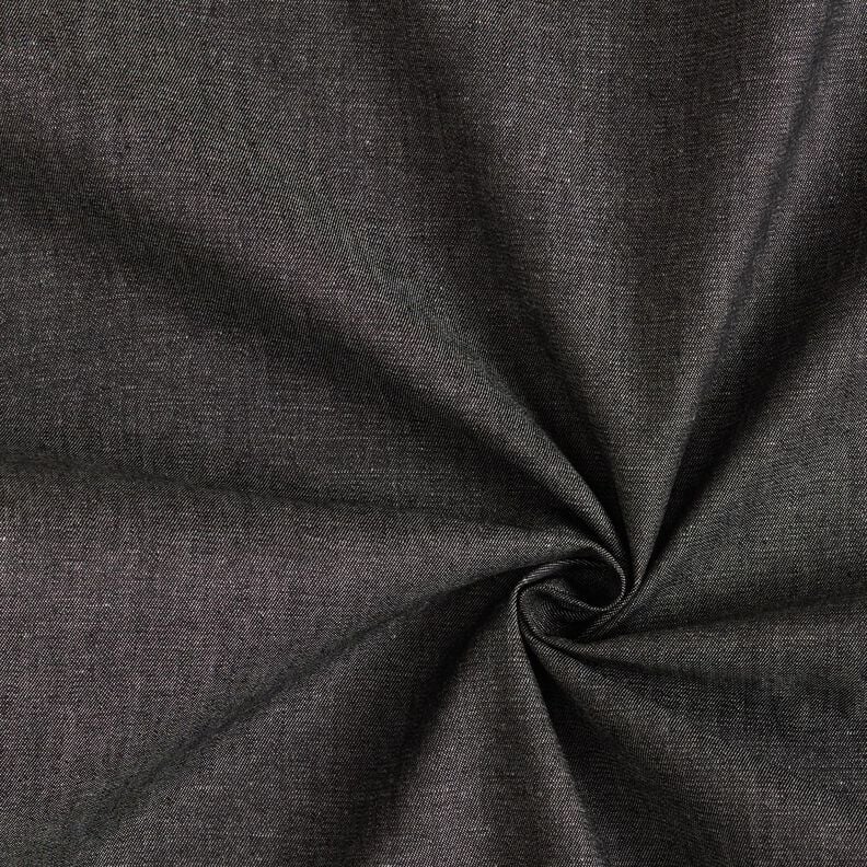 Denim de coton léger – noir,  image number 1