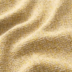 Tissu de revêtement tissé multicolore – jaune soleil/nature, 