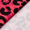 French Terry Sweat d’été Lion et fleurs – rose vif/orange,  thumbnail number 4