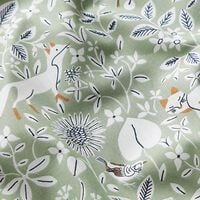 Tissus en coton de différents motifs