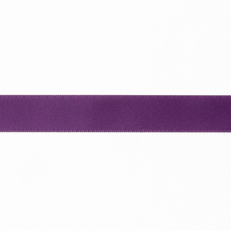 Ruban de satin [15 mm] – aubergine,  image number 1