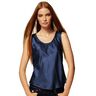 Stretch Satin – bleu nuit,  thumbnail number 4