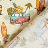 Tissu en coton Cretonne Roadtrip Surf – beige,  thumbnail number 4