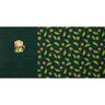 Jersey coton Lion mignon Panel | Glitzerpüppi  – vert foncé/brun faon,  thumbnail number 6
