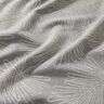 Tissu de décoration Jacquard Contours de feuilles – gris,  thumbnail number 2