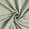 Jersey coton Seersucker Rayures fines – roseau/blanc,  thumbnail number 3