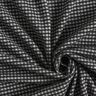 Maille pour manteau stretch à petits carreaux – gris clair/noir,  thumbnail number 3