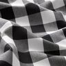 Tissu pour chemise großes Bäckerkaro – blanc/noir,  thumbnail number 2