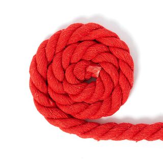 Cordon en coton [Ø 14 mm] 11 - rouge, 