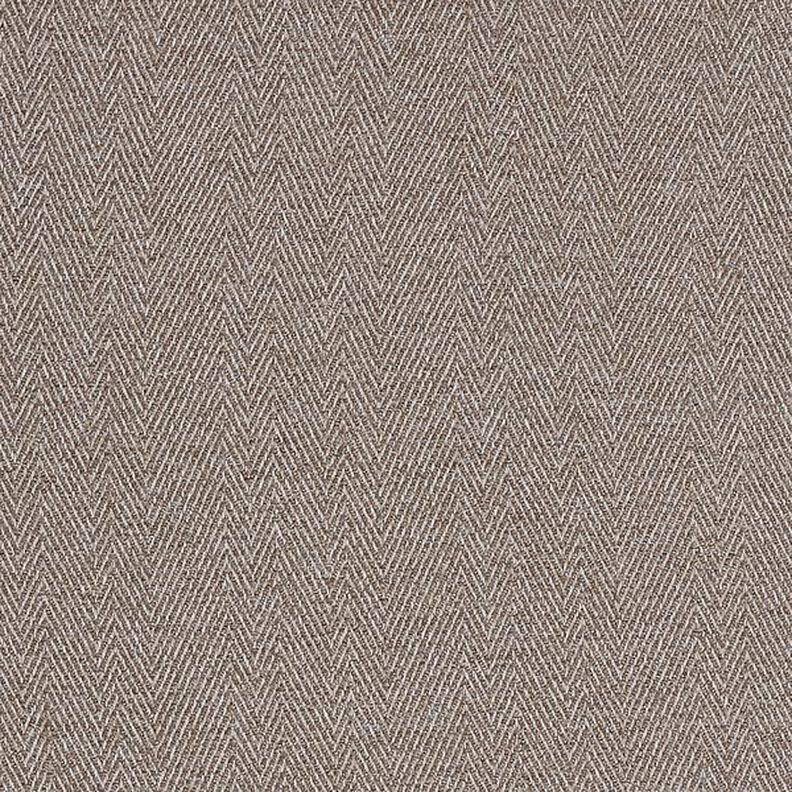 Tissu occultant Chevrons – taupe | Reste 50cm,  image number 1