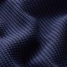 Jersey de coton gaufré uni – bleu marine,  thumbnail number 2