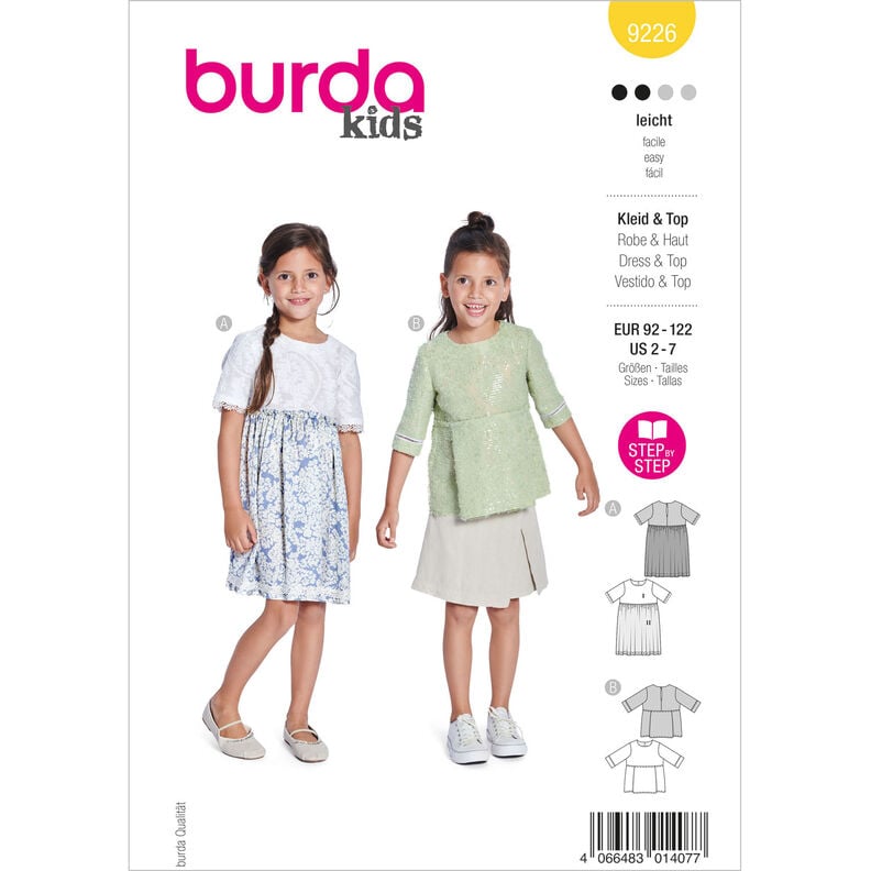 Robe | Burda 9226 | 92-122,  image number 1