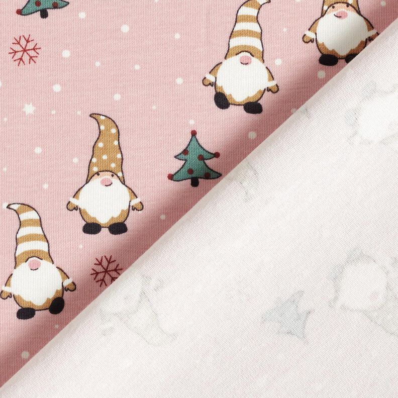 Jersey coton Lutins dans la neige – rosé, image number 4