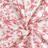 Tissu en coton Cretonne Oiseaux – rouge/écru,  thumbnail number 3