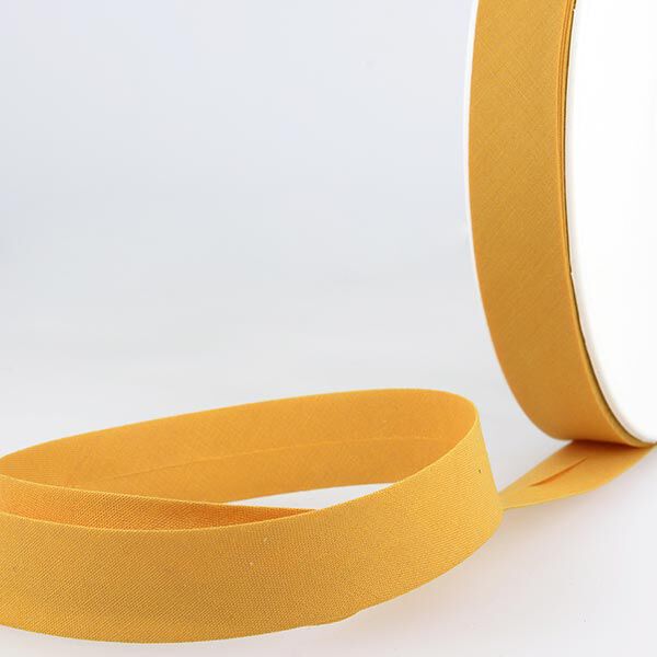 Biais polyester-coton classique [Largeur: 27 mm ] – jaune soleil,  image number 2