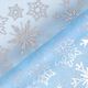 Organza flocons de neige – bleu clair,  thumbnail number 5
