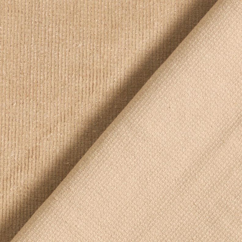 Velours à côtes fines stretch – beige,  image number 3