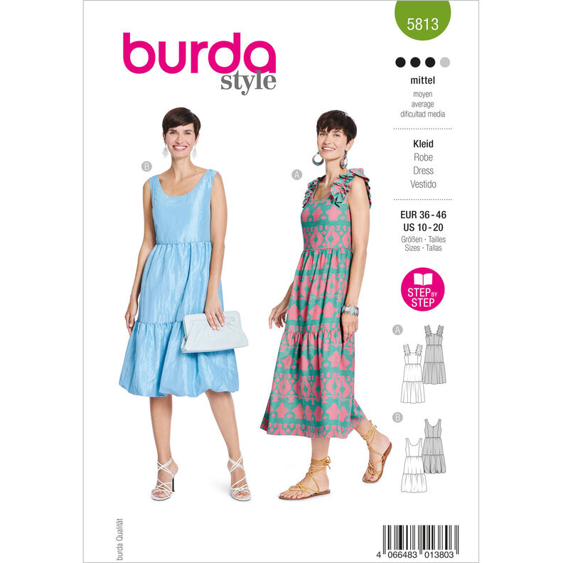 Robe | Burda 5813 | 36-46,  image number 1