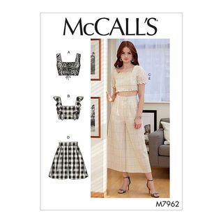 Top/Pantalon/Short, McCall‘s 7962 | 38-46, 