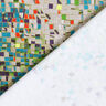 GOTS Jersey coton Mosaïques éparpillées | TCC x LOOKS by Wolfgang Joop – vert pomme/beige foncé,  thumbnail number 6